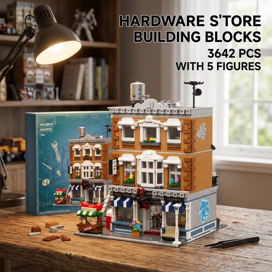 barweer Hardware-Laden, Bausteinset, 3642 Teile, ab 14 Jahren - Bild 4