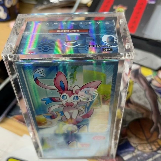 xunbeifang PTCG Acryl Display Box Vol.1/Vol.2/Vol.3 Klare Schutzhülle für TCG Karten - Bild 1