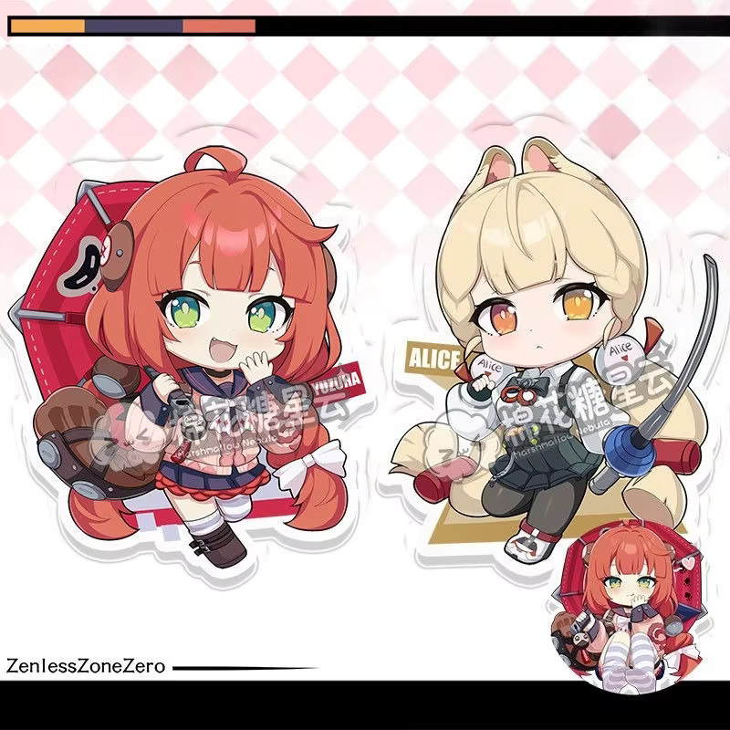 Zenless Zone Zero Acryl-Schlüsselanhänger und Standfigur Ellen Joe Spook Shack Anime-Merchandise Multicolor - Bild 1
