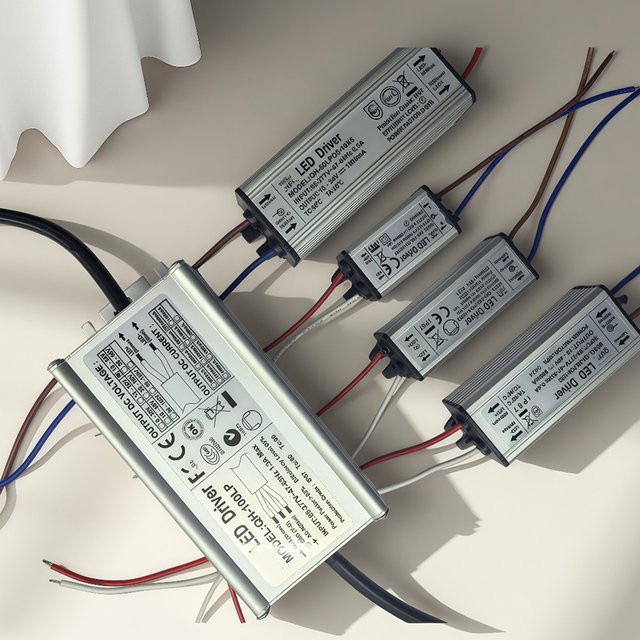 TiaoChongYi LED-Treiber IP65 Netzteil Transformator AC85V-265V zu DC 9V 12V 18V 24V 30V - Bild 1
