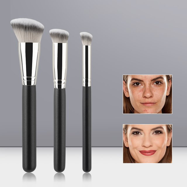 RANCAI Foundation-Concealer-Pinsel, Kontur- und Rouge-Pinsel, Unisex - Bild 1
