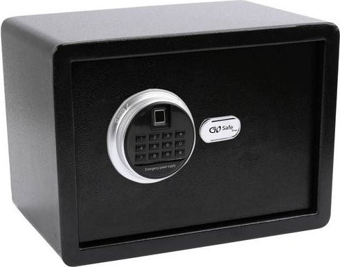 Olympia 7102 Gosafe 120FP Tresor mit Fingerabdruckschloss, Zahlenschloss und Schlüsselschloss in Schwarz/Multicolor - Bild 1