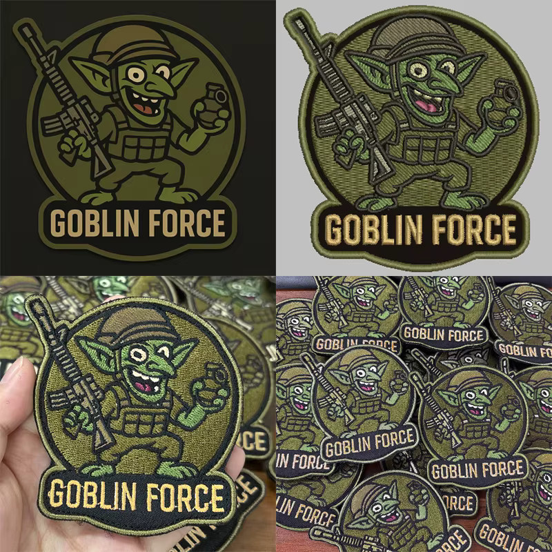 Personalisierte Stickerei-Patches von Prajna in Multicolour zum Aufbügeln oder Aufnähen für Schule und DIY-Projekte - Bild 1
