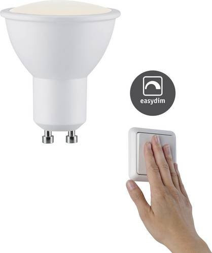 Paulmann LED-Einbauleuchte 28786 Weiß, GU10, dimmbar und austauschbare Leuchtmittel - Bild 1