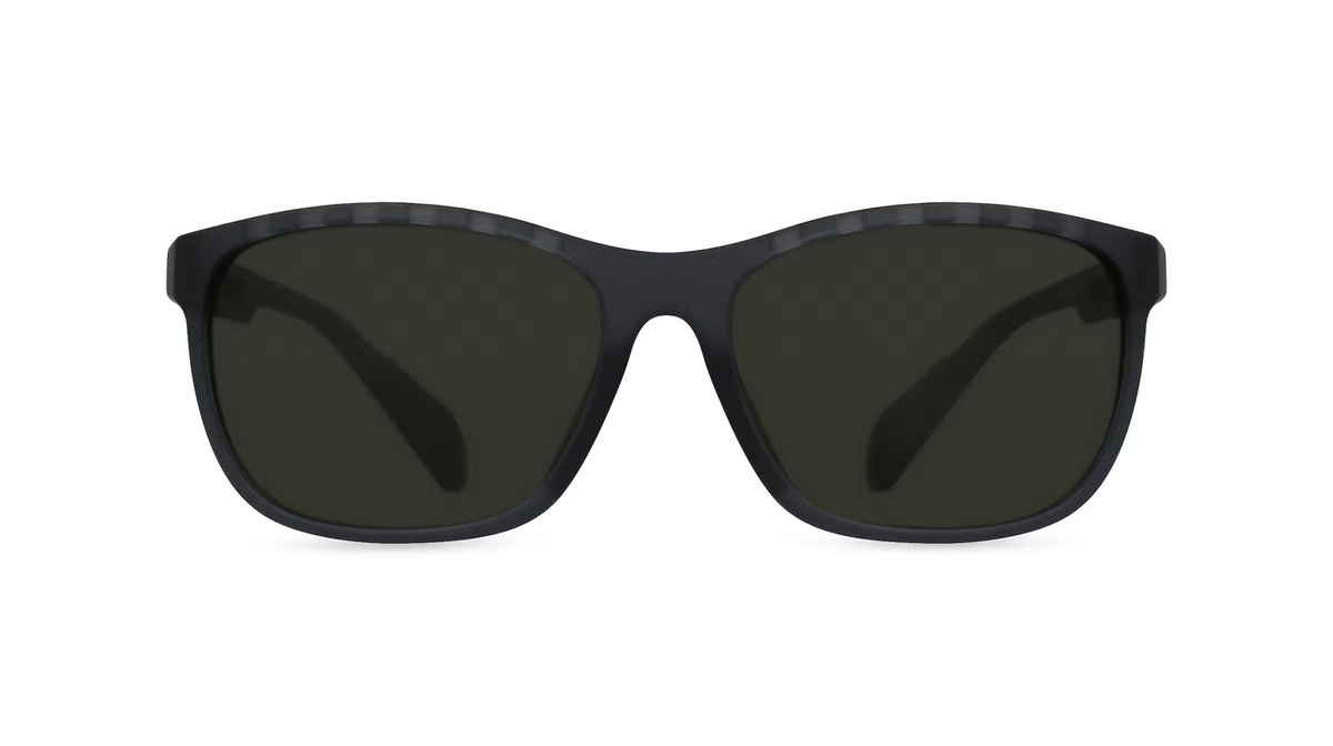 adidas SP0014 Sonnenbrille, Vollrand, Oval, Kunststoff, Unisex, grau, grün - Bild 1
