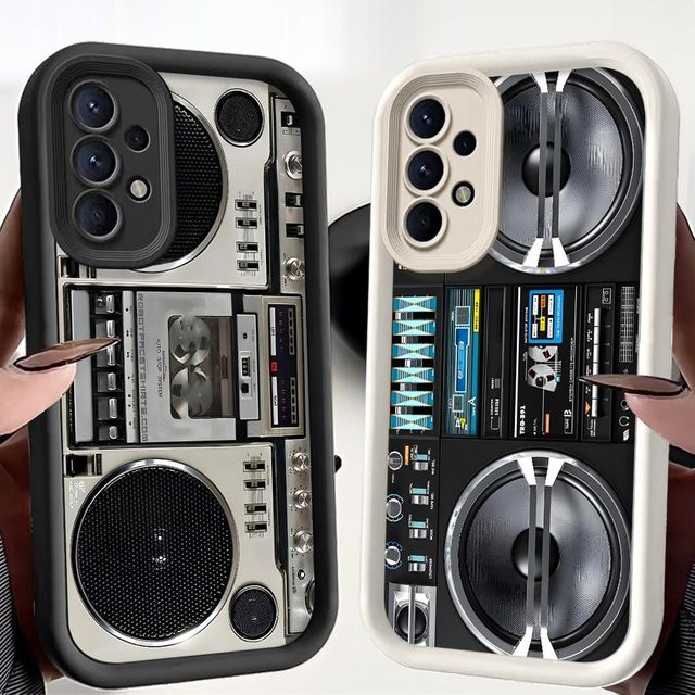 Retro Radio Handyhülle für Samsung Galaxy A-Serie in Multicolour - Bild 1