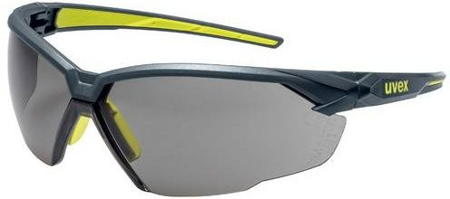 Uvex suXXeed 9181281 Schutzbrille mit getönten Gläsern in Grau und Gelb - Bild 1
