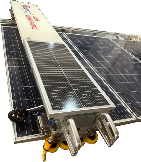 MULTIFIT Solarpanel-Reinigungsroboter mit Selbstaufladungssystem für vollautomatische Solar-PV-Reinigung - Bild 1