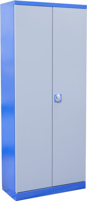 Güde Werkzeugschrank TYP Universal aus Metall in Grau-Blau mit Türen und Schloss - Bild 1