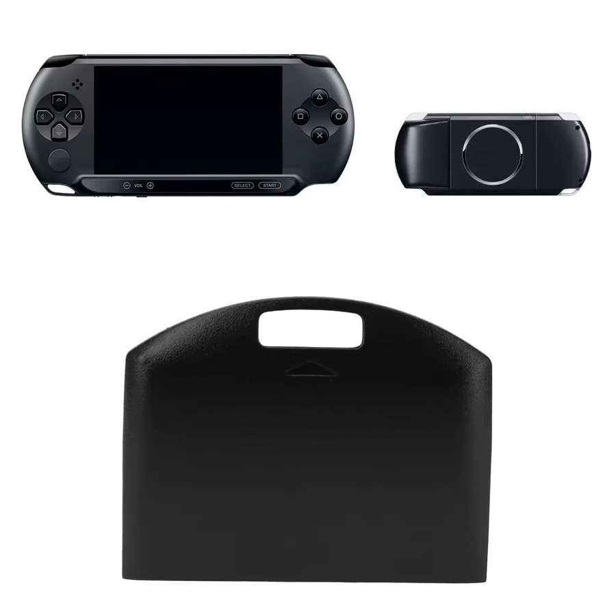 Sony Ersatz-Akkudeckel für PSP 1000 in Schwarz - Bild 3