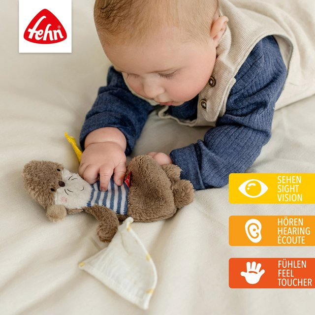 Fehn Knister-Otter Theo, Greifling, ab 0 Jahre - Bild 1