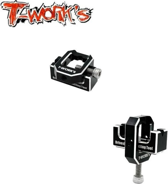 T Works TT-065S On Road Antriebswellen-Korrekturwerkzeug, Rc Tool, Metall, Schwarz - Bild 1