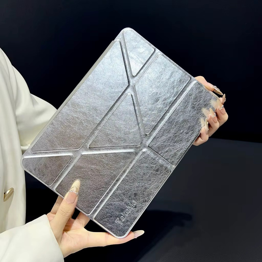 Xiaomi Y-Fold Tablet-Hülle für Poco Pad X1 11,2 Zoll 2025 MiPad 8 7 6 Pro Redmi Pad SE mit Stifthalter in Silber - Bild 2
