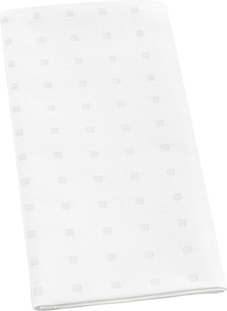 ERWIN M. Serviette Sinnend, weiß, 6er Pack, B/L: 50 x 50 cm - Bild 1