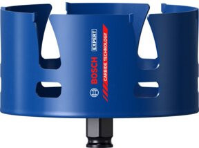 Bosch EXPERT Construction Material Lochsäge mit Carbide-Spitzen in Blau, Durchmesser: 127 mm, Tiefe: 60 mm - Bild 1