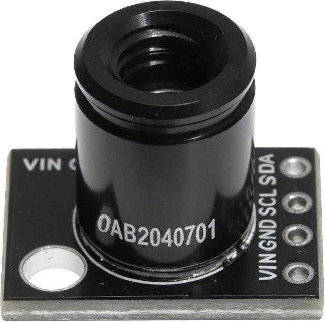 MLX90640ESF-BAB BAA Wärmebildsensor-Modul UICPAL, 32x24 IR Berührungsloser Infrarot-Array-Temperatursensor mit I2C-Schnittstelle, Schwarz - Bild 1