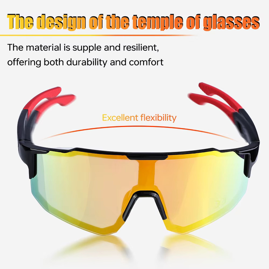 X-TIGER Sonnenbrille, polarisiert, Vollrand, Multicolor, Unisex - Bild 4