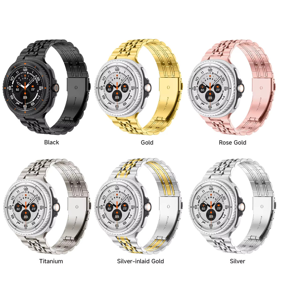 CHIICSMART Uhrenarmband Edelstahl, Silber, Unisex - Bild 5