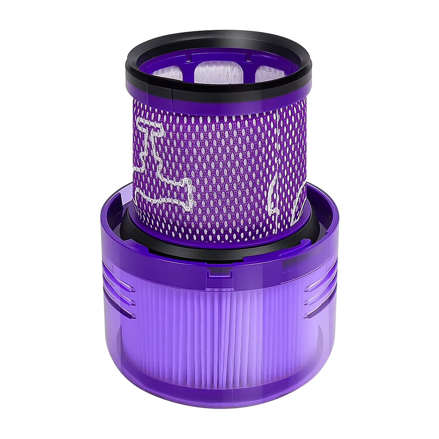 Waschbarer HEPA-Ersatzfilter für Dyson Staubsauger V10 V11 V12 V15 Slim in Purple - Bild 2