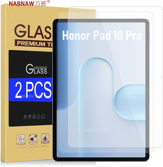 Honor Pad 10 Pro Panzerglasfolie 2er-Pack Transparent 11,5 Zoll Displayschutz 9H Kratzfest - Bild 1