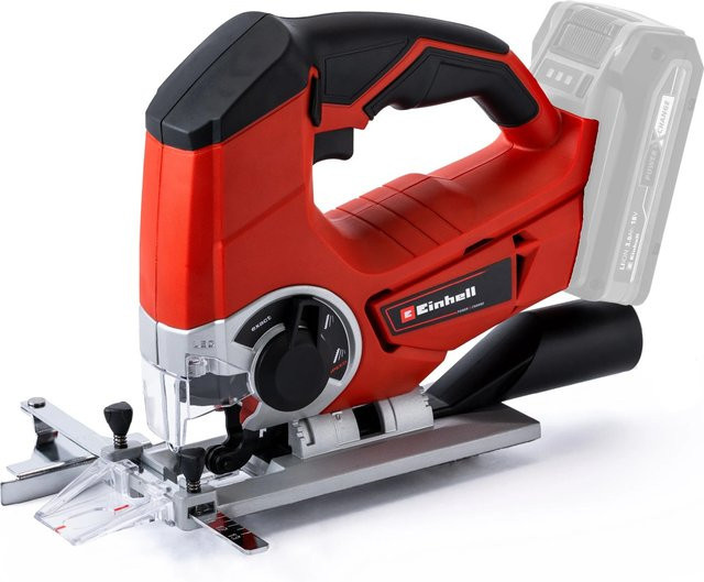 Einhell Power X-Change Akku-Stichsäge TE-JS 18 Li Solo in Rot mit Spanreißschutz - Bild 1