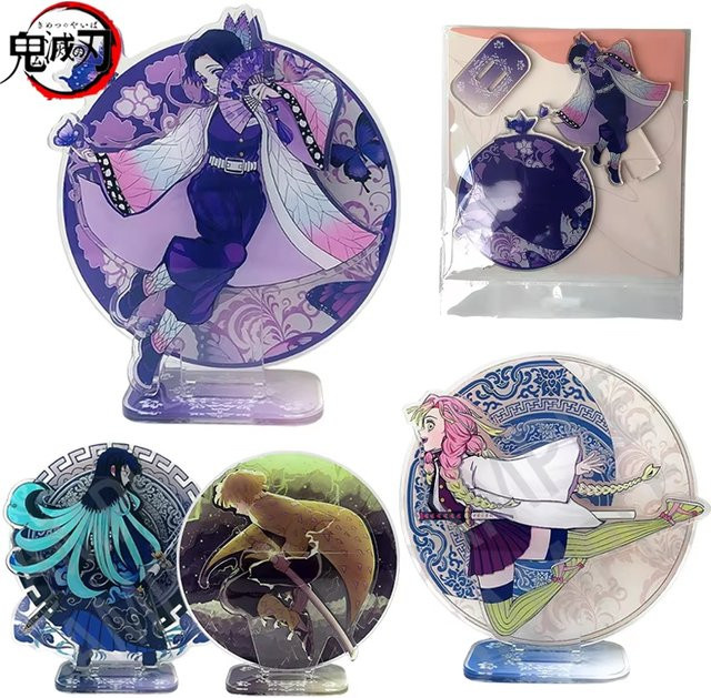 Bandai Anime Dämon Slayer Acryl Standfigur Kimetsu no Yaiba Multicolor Miniaturen Manga Modell Figuren - Bild 1
