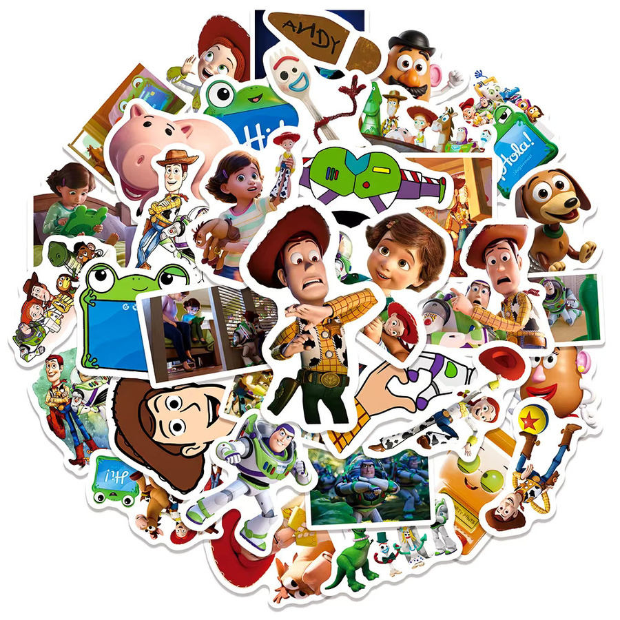 Disney Toy Story 5 Aufkleber, DIY Dekoration, PVC Wasserdicht - Bild 2