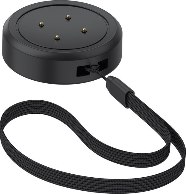 Google Smartwatch-Ladegerät mit Trageband für Pixel Watch 3, 3XL und 2 in Schwarz - Bild 1
