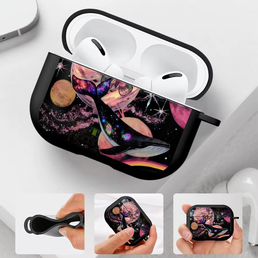 Kreative Wal-Schutzhülle für Apple AirPods 2, 3, Pro, Pro 2 und Pro 3 in Multicolour - Bild 4