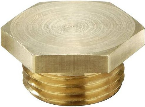 Wiska VSM 18 Verschlussschraube schlagfest M18 aus Metall in Silber - Bild 1