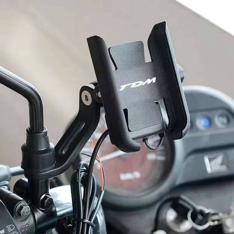 Yamaha Motorrad Lenker Handy Halterung und Navigationshalterung in Schwarz für TDM900 (2004-2014) und TDM850 (1991-2002) - Bild 3