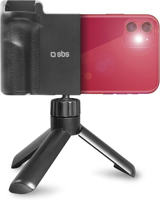 SBS Reflex Set Tripod für Smartphone mit Bluetooth in Schwarz - Bild 1