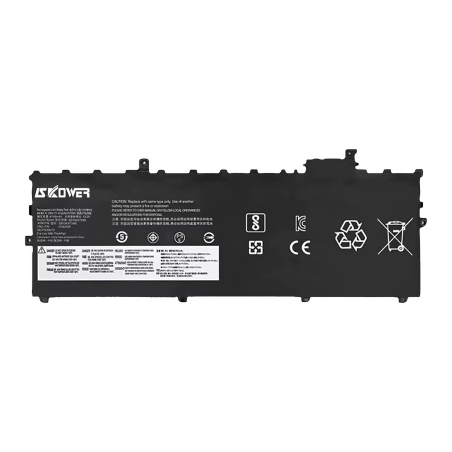 SKOWER Akku 01AV431 01AV430 01AV494 für Lenovo ThinkPad X1 Carbon 5. und 6. Generation in Schwarz - Bild 6