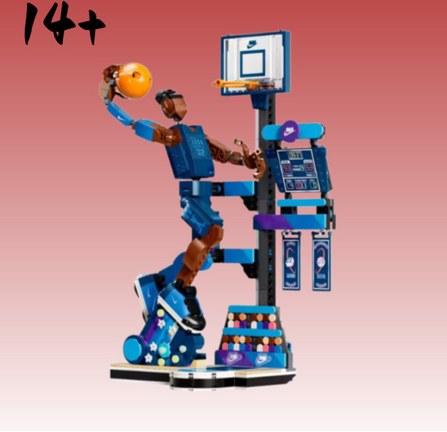 Potdemiel Streetballer Slam Basketball-Figuren-Set, Bausatz, 809 Teile, ab 14 Jahren - Bild 1