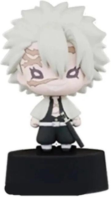 Yiran toy 1 Demon Slayer Unendliches Schloss Gashapon Q Version Mini-Trommler Figur Iguro Obanai, Action-Modellfigur, ab 18 Jahre - Bild 1
