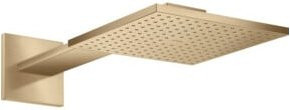 Hansgrohe Axor Kopfbrause Regendusche in Brushed Bronze, quadratisch, 25 x 25 cm - Bild 1