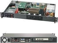 Supermicro SuperChassis CSE-510FT-203B Gehäuse in Schwarz - Bild 1