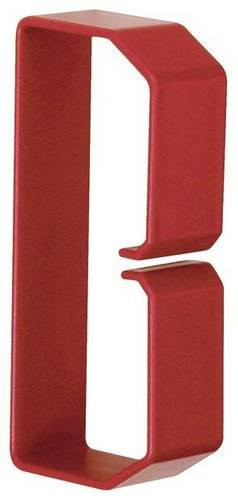 Hager Klammer HN501003 rot, B: 100 mm, H: 50 mm, 50 Stück - Bild 1