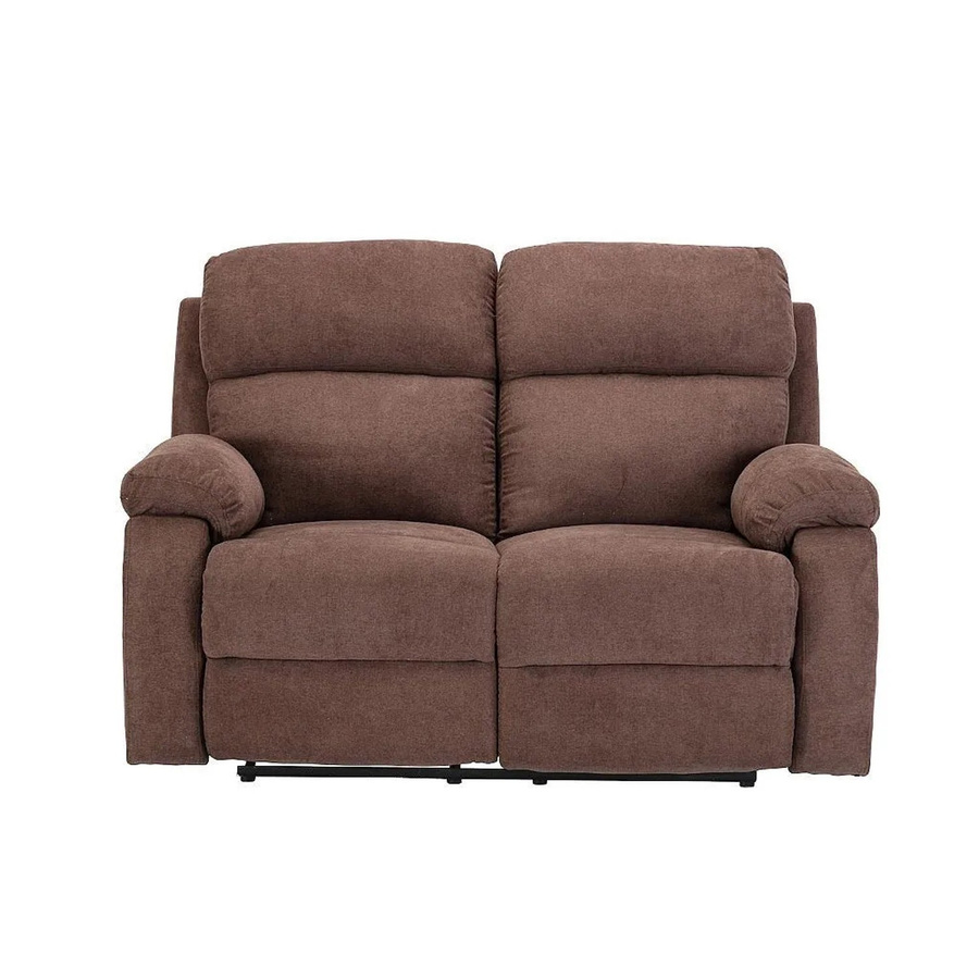 Vente-unique Relaxsofa Tolzano in Braun mit Stoffbezug, Breite: 146 cm - Bild 2
