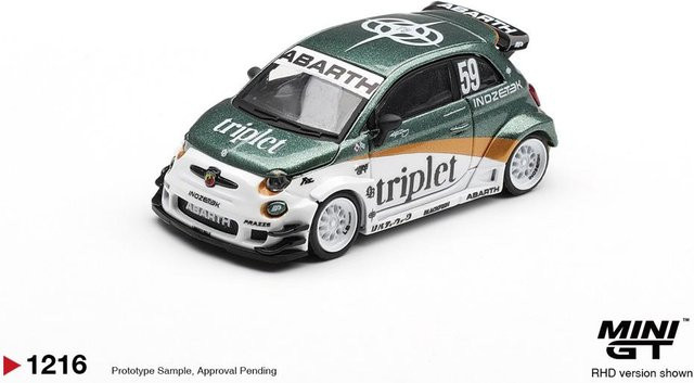 Linyi Toy Car Pre Minigt Abarth 595 Lb-Works Ty Edition Diecast Modellauto, 1:64, ab 14 Jahren - Bild 1