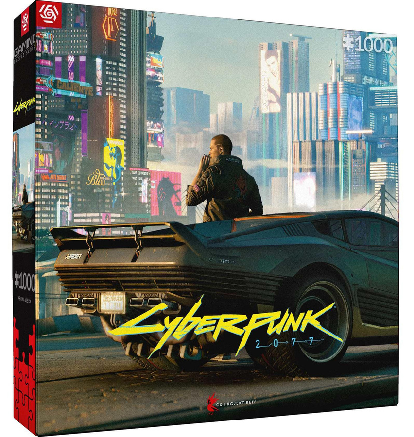 Good Loot Cyberpunk 2077: Mercenary on the Rise, Puzzle, 1.000 Teile - Bild 1