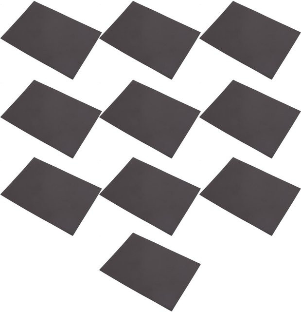 Koogeelife 10 Blatt Magnetfolien in Schwarz für Stanzformen und Aufbewahrungstaschen im DIY Scrapbooking - Bild 1