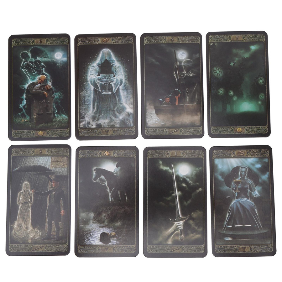 Neoglint Tarot Karte Deck Wahrsagerei Erwachsene - Bild 3