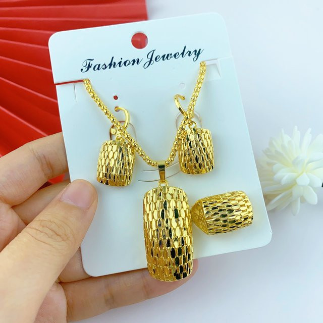 XUHUANG Halsketten-Set, Gold, Damen - Bild 1