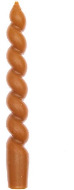Rico Design Spiralkerze in Karamell, Durchmesser: 2,4 cm, Höhe: 18,5 cm - Bild 1