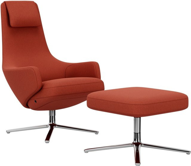 Vitra Repos Sessel mit Ottoman - Bild 1