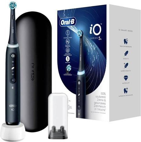 Oral-B iO Series 5 Elektrische Zahnbürste, Schwarz - Bild 3