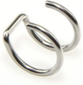 Lippenring Edelstahl, Silber, Damen - Bild 1
