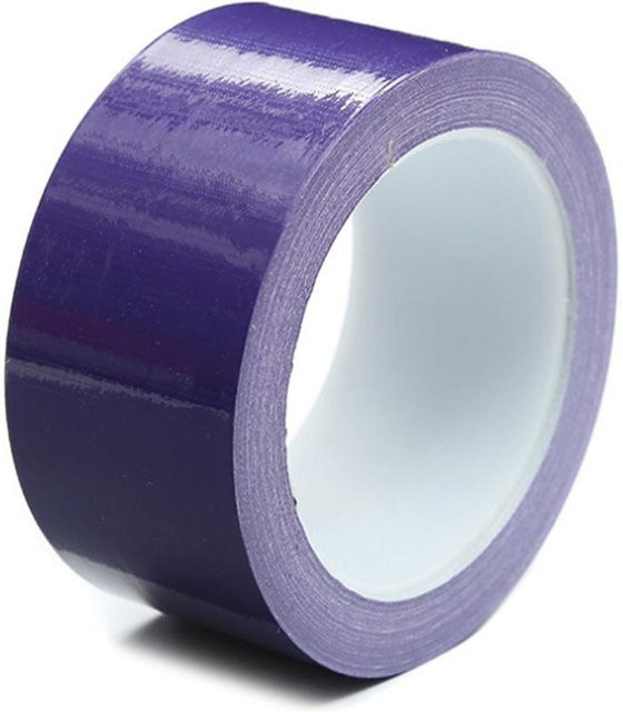 Regenbogenfarbenes Klebeband LivingHousehold, violett, Breite: 4 cm, Länge: 10 m - Bild 1