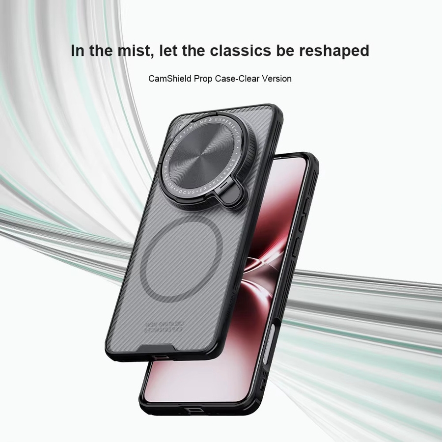 Nillkin Camshield Schutzhülle für Vivo X200 Ultra 5G, transparent, schwarz, mit Kameraschutz und MagSafe-Kompatibilität - Bild 2